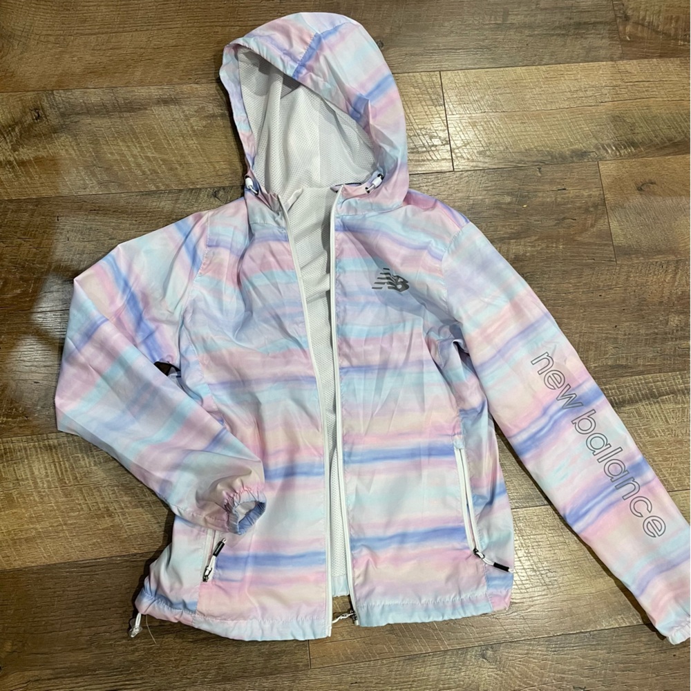 New Balance Pastel Striped Jacket